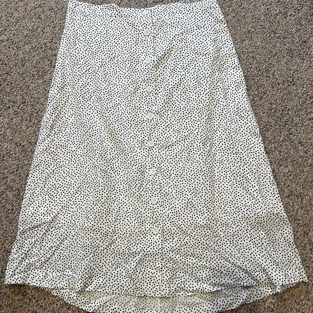 Old Navy Polka Dot Long Skirt